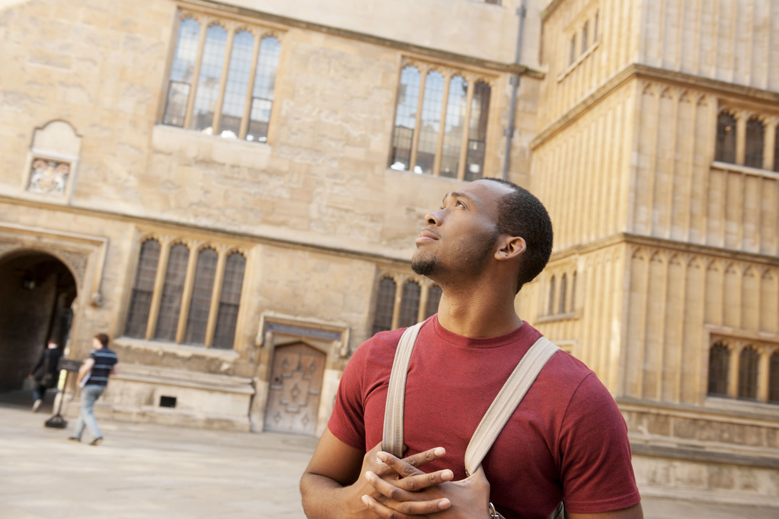 African American student at The Oxford Summer Study Abroad via Shackouls Honors College