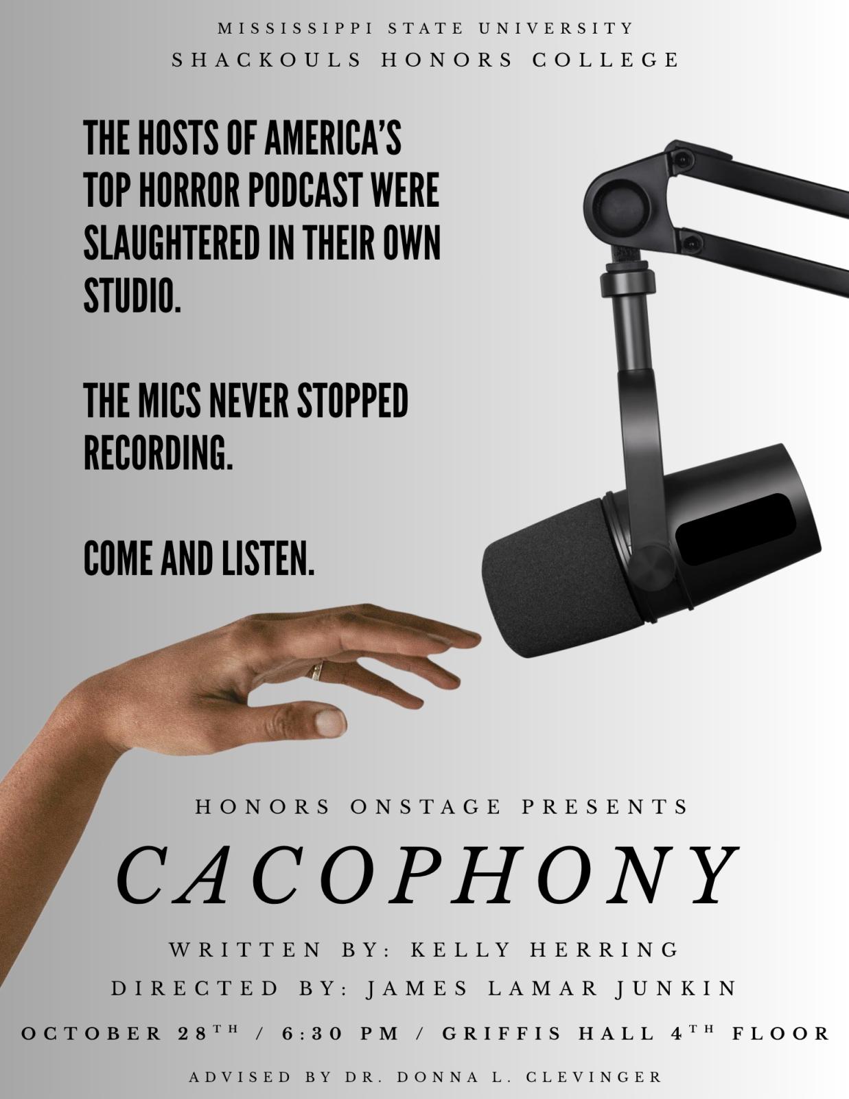 Cacophony Flyer
