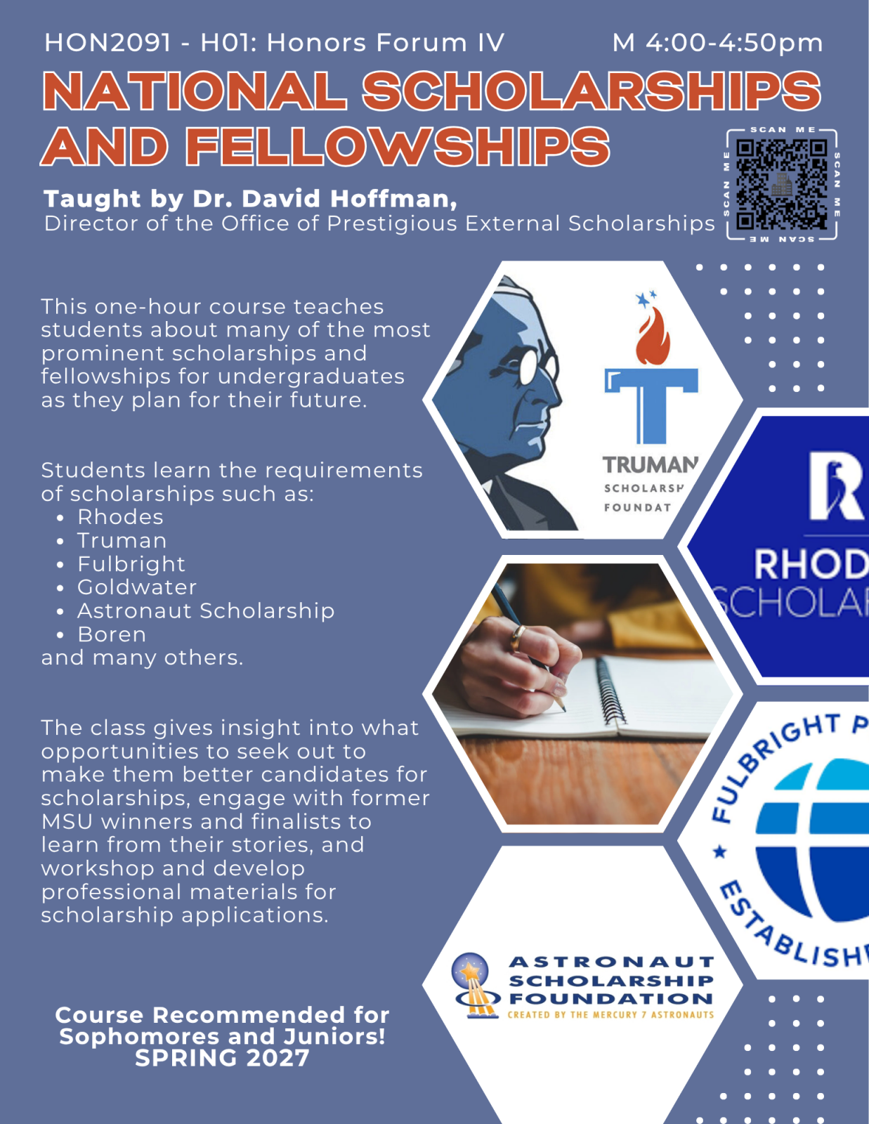 National Scholarships and Fellowship