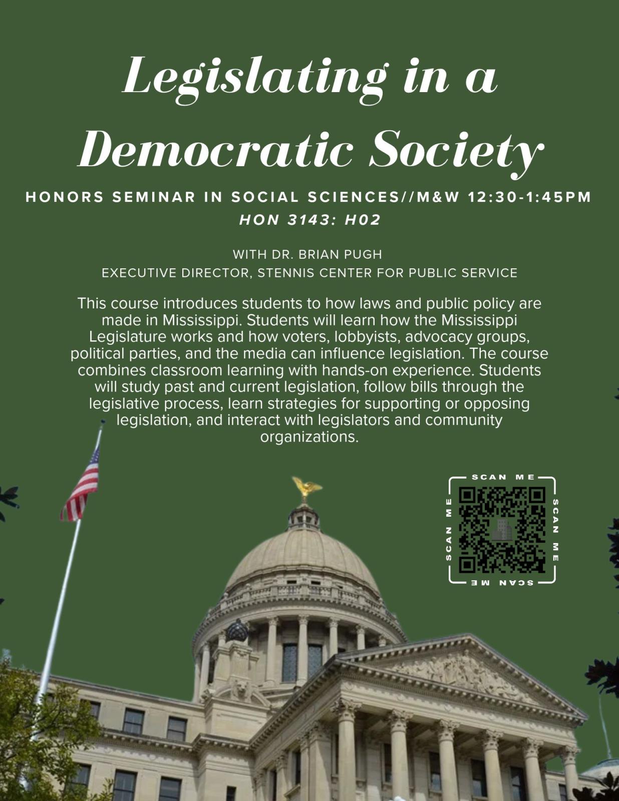 Legislating in a democratic society